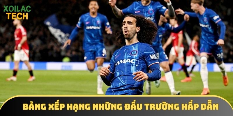 Cập nhật BXH trực tuyến khá tiện lợi